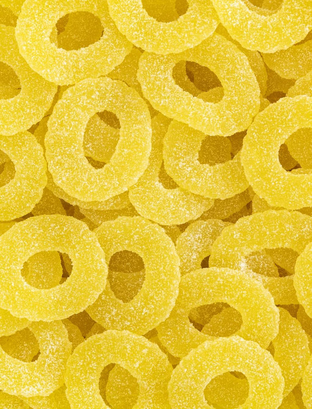 Ananasförmige Gummis
